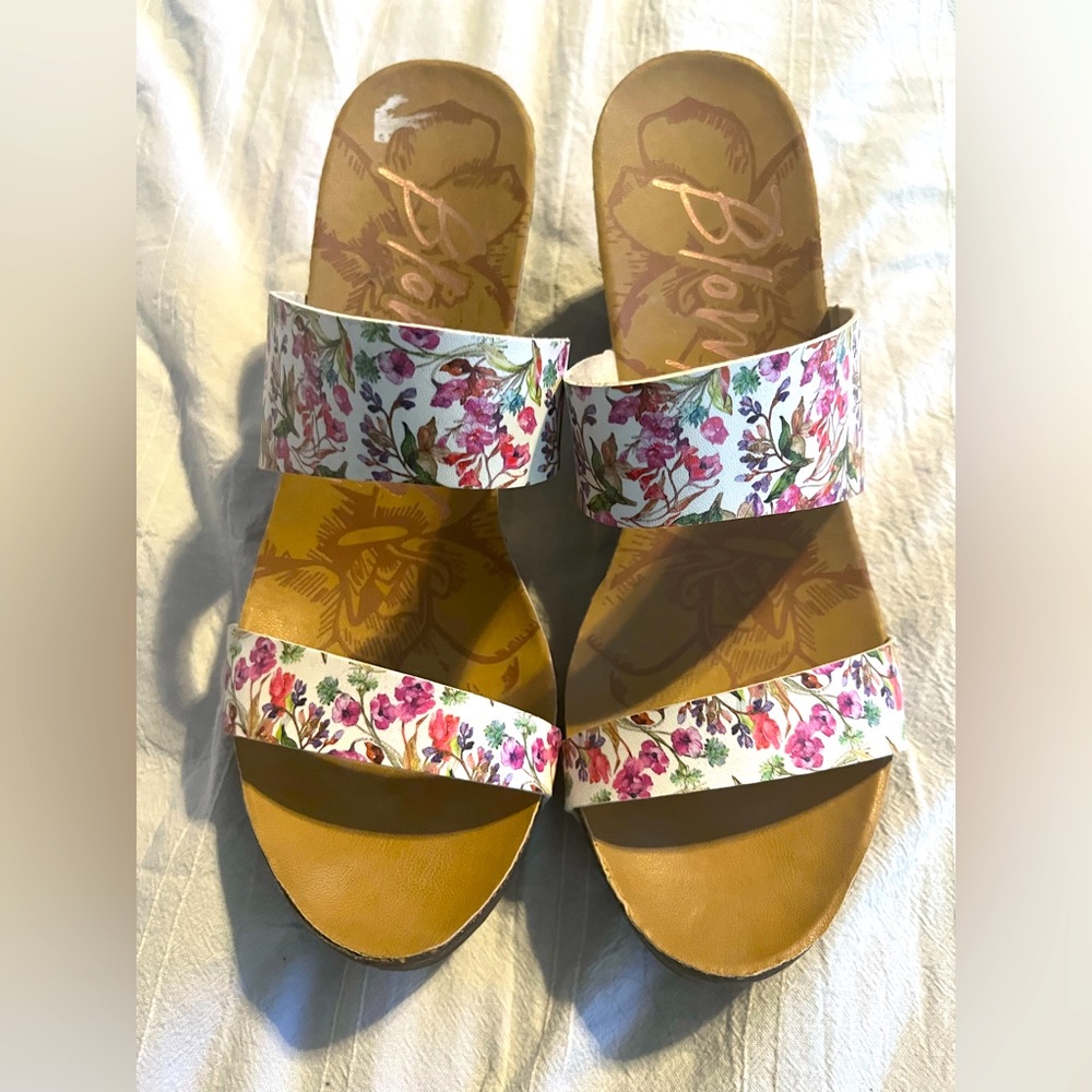 Beautiful Blowfish brand wedges in a size 9 1/2